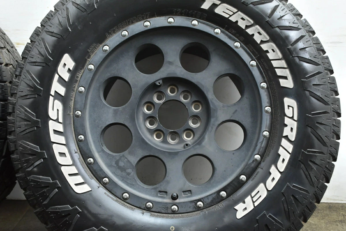 JDM Used 4-Book Set 178.0J x 17 +40 PCD xxx LT285/70R17 121/118R Inclu No Tires - Image 7