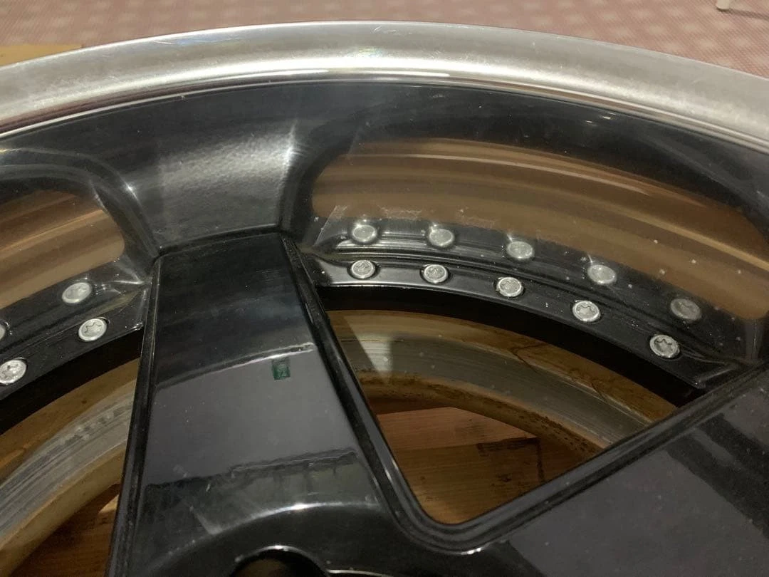 JDM work Lowenhart deep rim wheels 192Book No Tires - Image 4