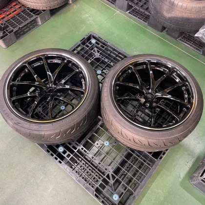 JDM BBS RI-A Engineered Nismo 2Wheels No Tires 20x10.5+25 5x114.3 R35 GT-R