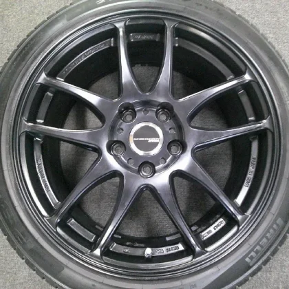 JDM Work Emotion CR Kiwami 17x8.0J +47 PCD114.3 5H 215/45R17 tires for No Tires