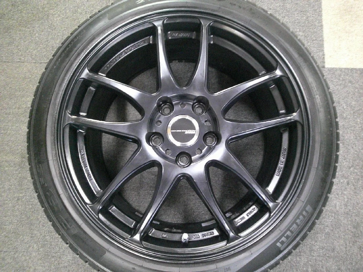 JDM Work Emotion CR Kiwami 17x8.0J +47 PCD114.3 5H 215/45R17 tires for No Tires