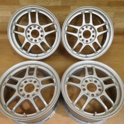 JDM 15-746Forging Sprint Heart CP-035 15in 6.5J +45EK Civic Integra Sw No Tires