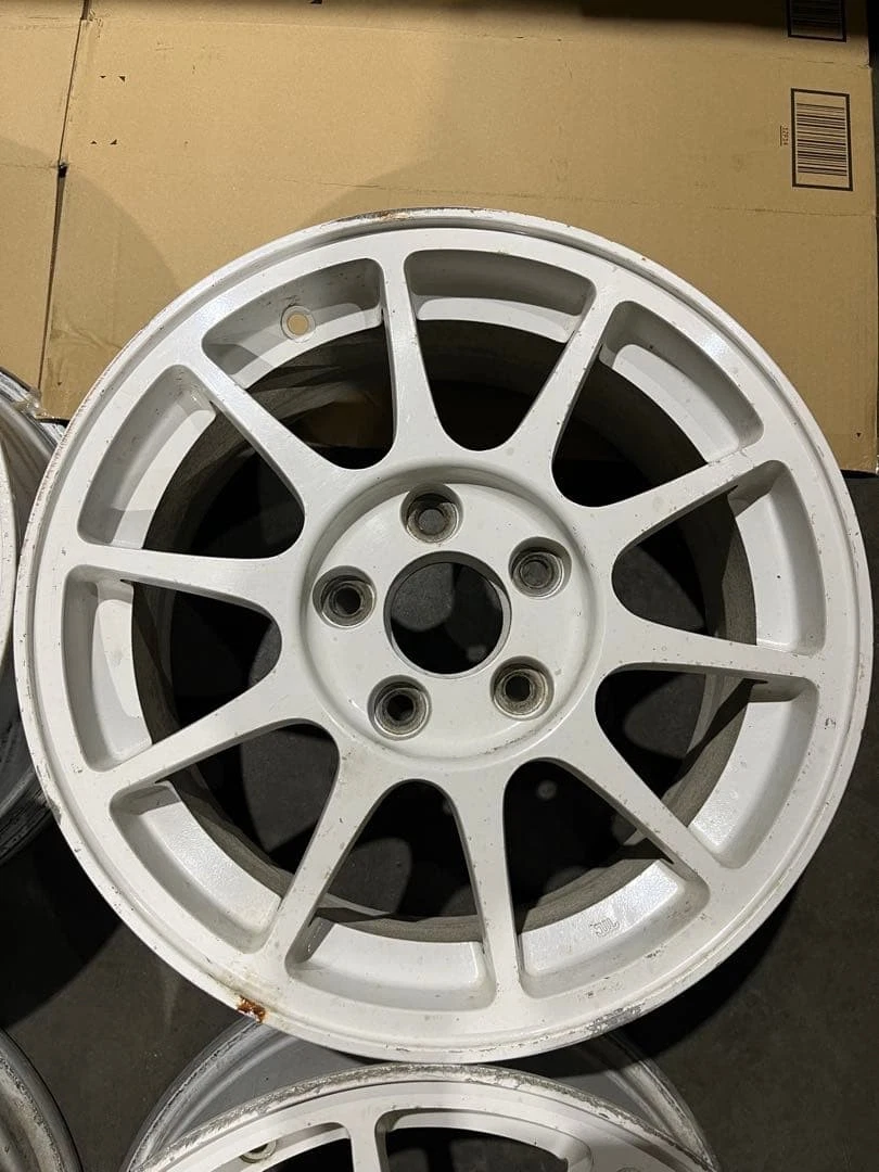 JDM DC2 Integra Type R genuine wheels 98 spec No Tires - Image 4