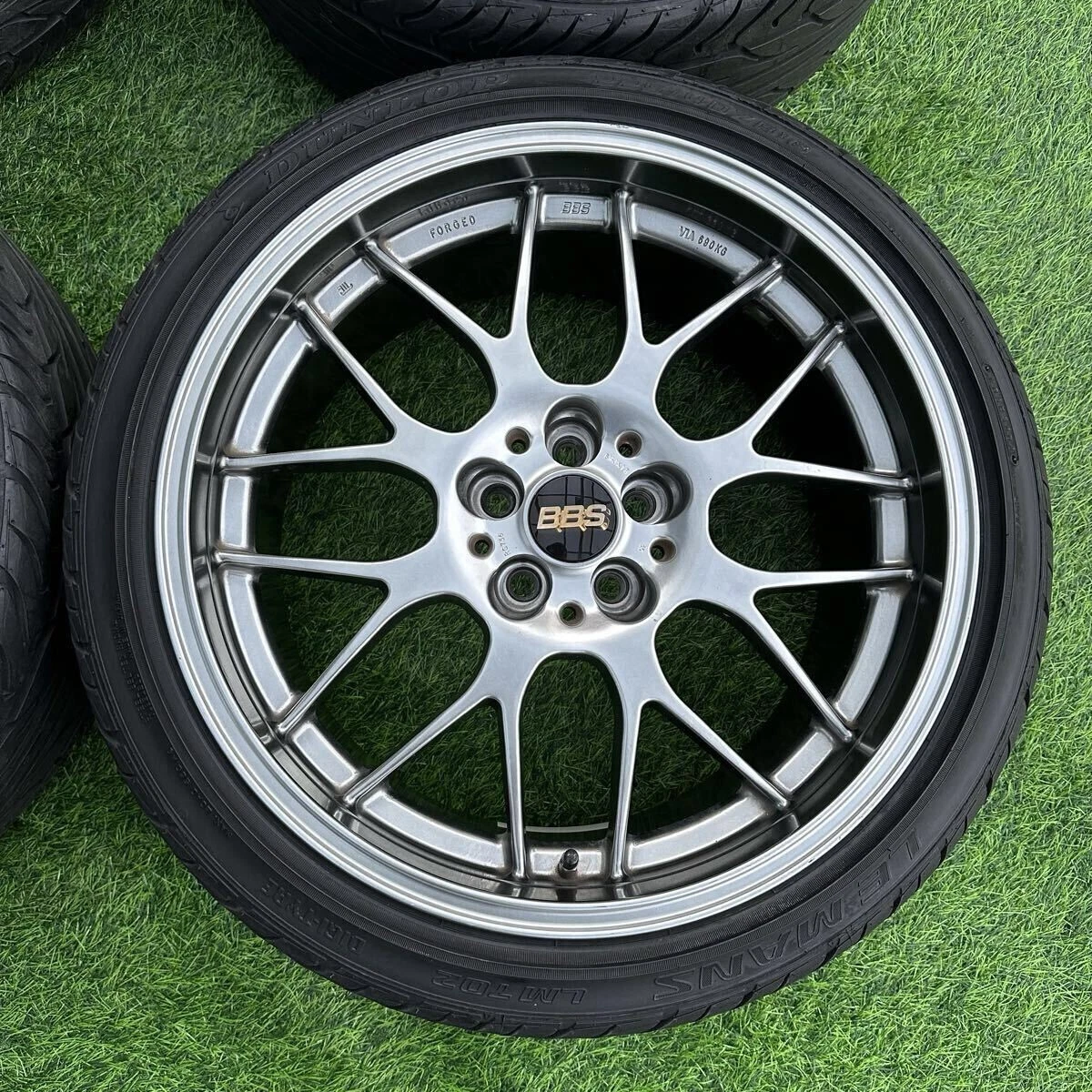 JDM Discontinued BBS RG-R RG736 188.5J PCD100 5-lug 225/40r18 wheels f No Tires - Image 4