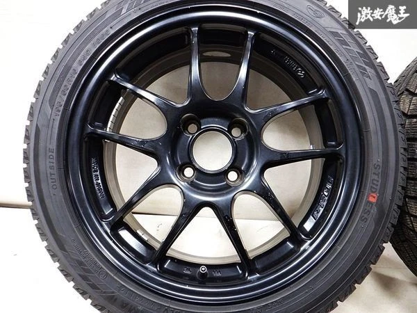 JDM ENKEI PerformanCELINE PF01 167J +43 4-100 Enkei lightweight wheels No Tires - Image 3
