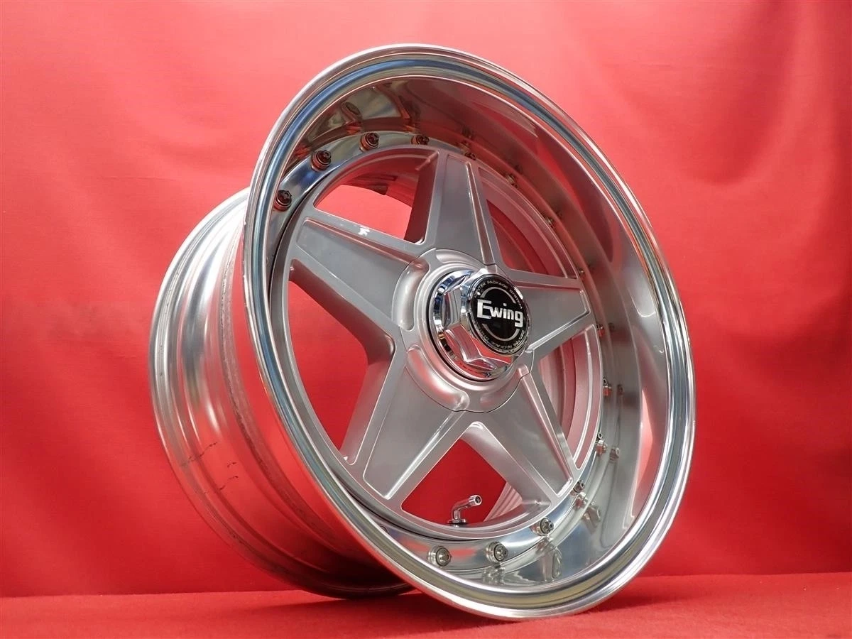 JDM Rare WORK Ewing III wheels 4Wheels 16x7.5+8 8+-0 5x114.3 - Image 3