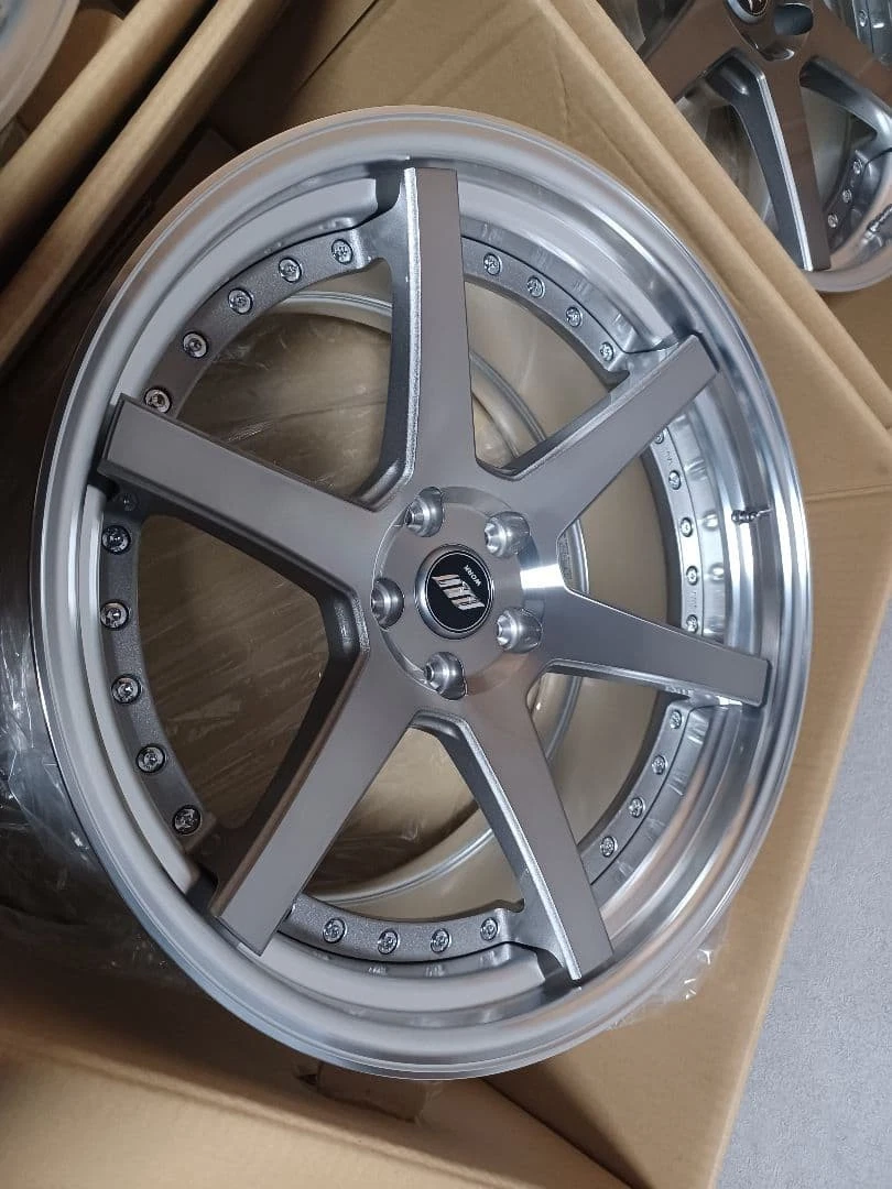 JDM Work Gist ST1 GS IS Mark X GT-R etc. No Tires - Image 6