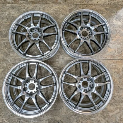 JDM Rare WORK emotion CR2P 188J+45 PCD114.3 5-hole 5H wheels for Roads No Tires