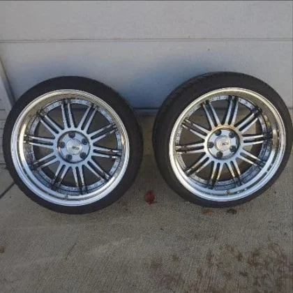 JDM SSR Professor VF1 PCD114.3 8.5J+37 10J+37 No Tires