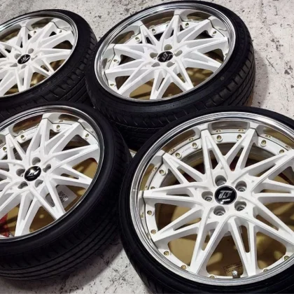 JDM WORK 5H PCD100 198j 215/35R19 4Book set No Tires