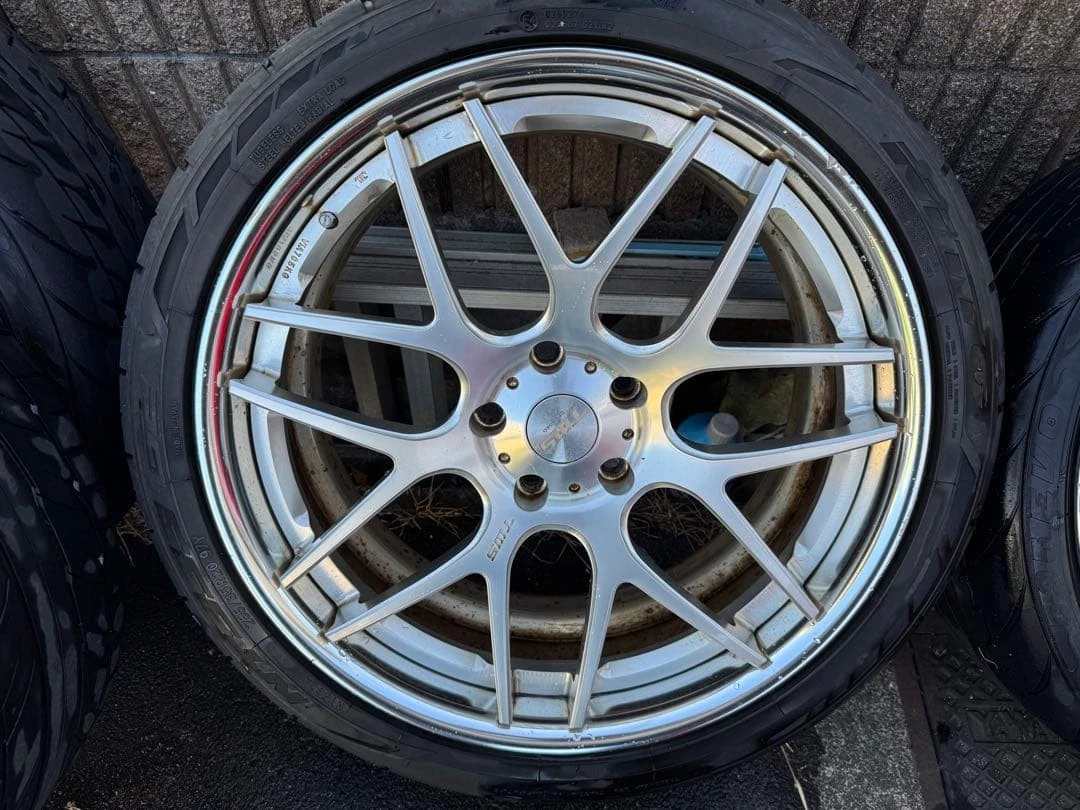 JDM TWS Lightcent 20in 8J+32 8.5J+41 PCD120 No Tires - Image 4