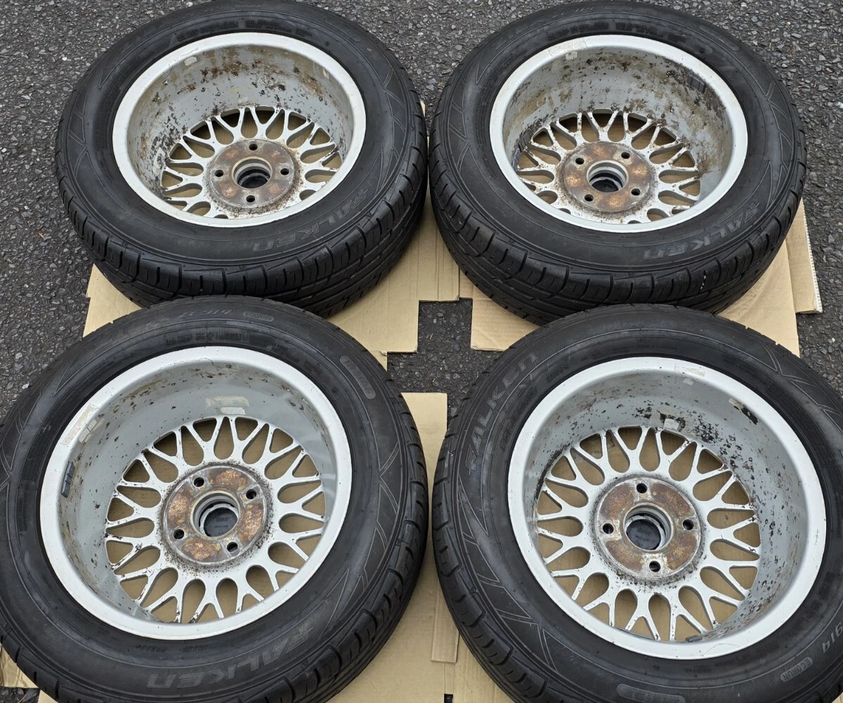 JDM BBS RG039 GERMANY 156.5Jx15 +36 114.3/4H Cappuccino Silvia 180SX A No Tires - Image 9