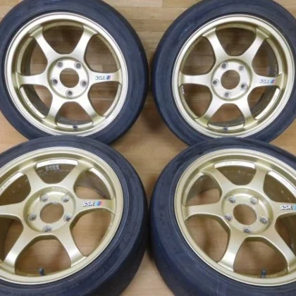 JDM 14-211 lightweight SSR type C TYPE-C 16in 8J +45 7J +42 EK Civic I No Tires