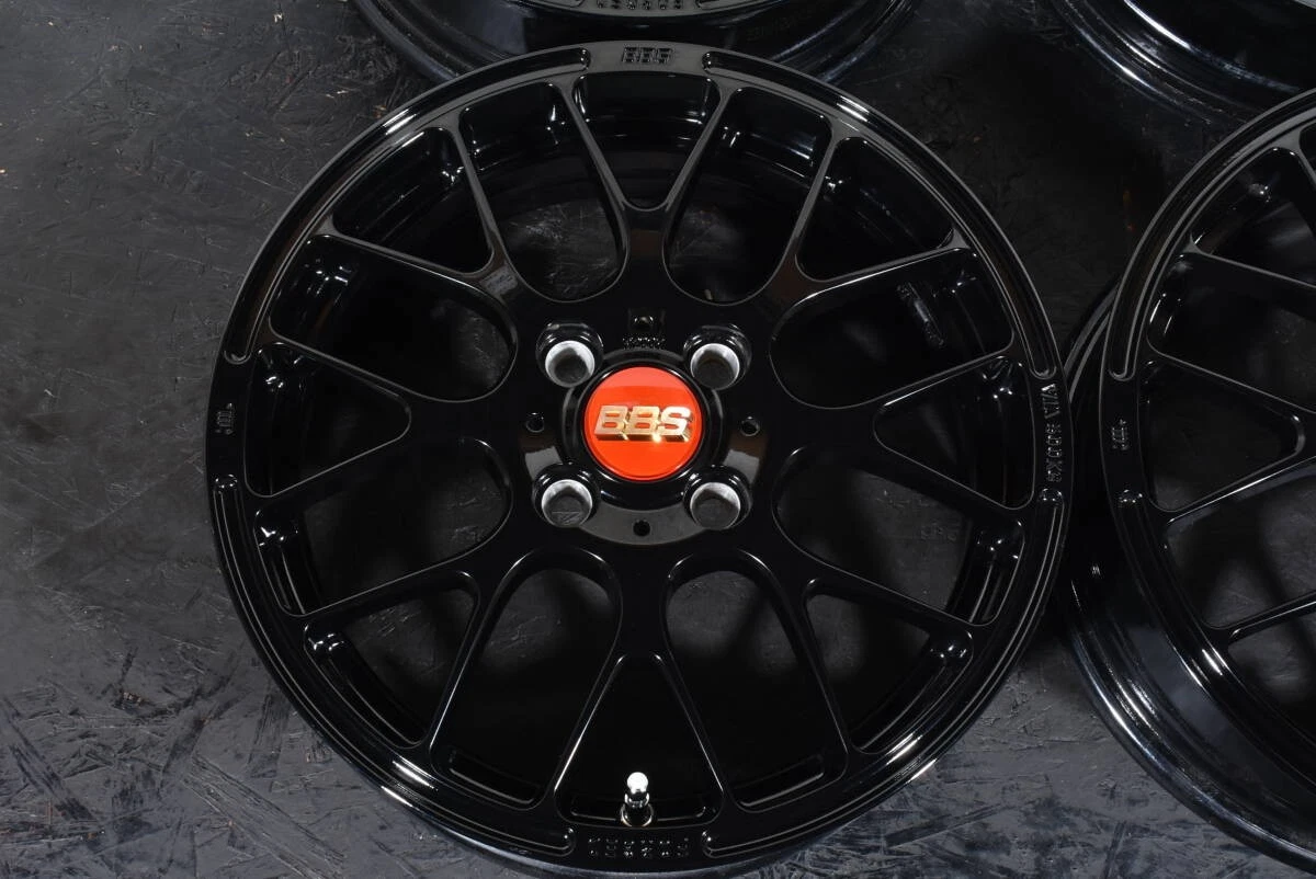 JDM BBS RP RP007 15-inch wheels in limited color black. Set of 4 forge No Tires - Image 4