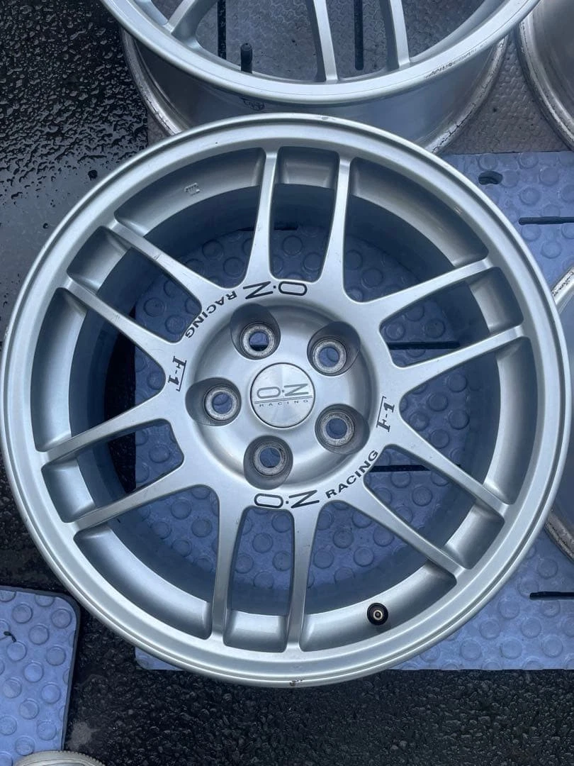 JDM Mitsubishi Genuine OZRacing Enkei 17 Wheels 4-Pack No Tires - Image 2