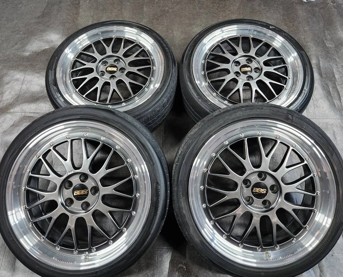 JDM BBS LM Limited Color LM247 Rare PCD 100-5H Fits Prius/BRZ/86/Wish/ No Tires