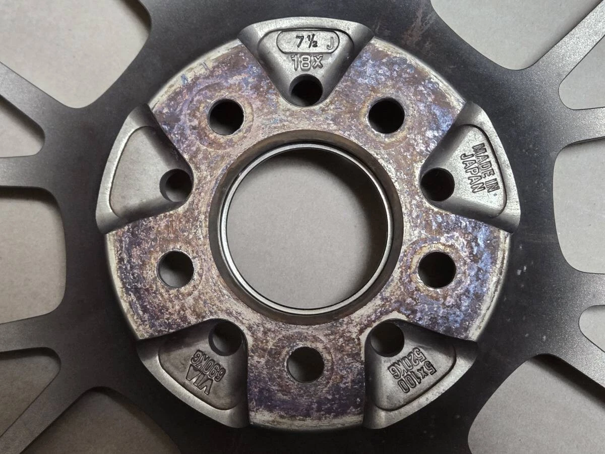 JDM 187.5J +48 PCD100 RAYS SE37 BR Bronze forging STI BRZ 86 Legacy Im No Tires - Image 9