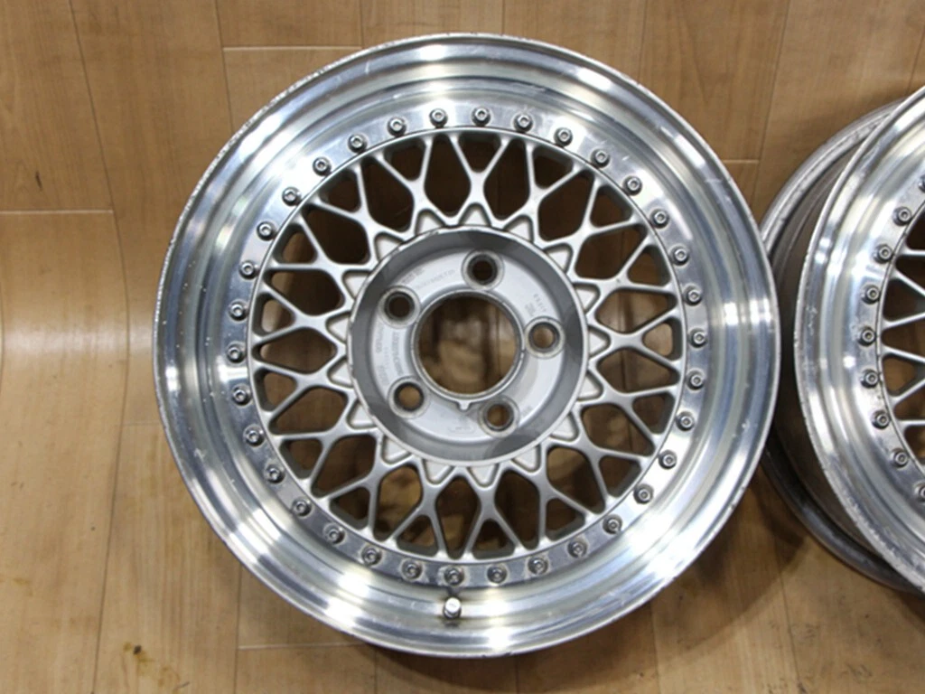 JDM B516 Deep Rim Out of Production Rare BBS RS317 16x7.5J+35 PCD114.3 No Tires - Image 2