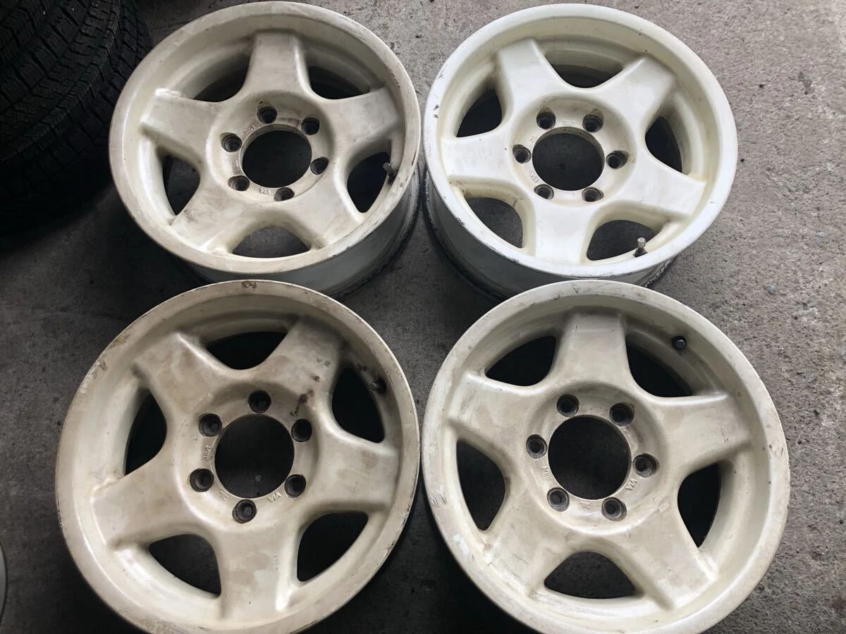 JDM 4x4 Engineering Bradley V 16x6J 6H139.7PCD+6 Front and Rear 4Book No Tires