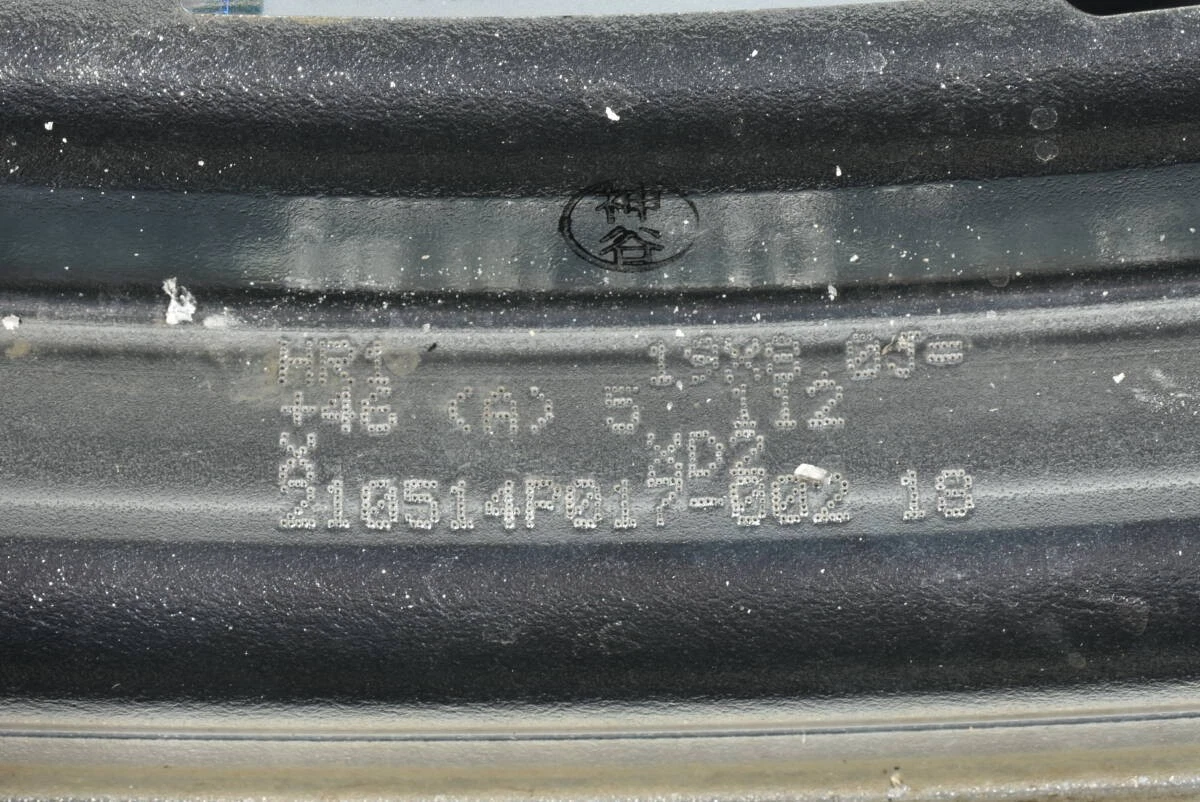 JDM WORK Gnosis HR201 HR1 19-inch PCD112 8J +46 IMPERIAL ECOSPORT2 235 No Tires - Image 7