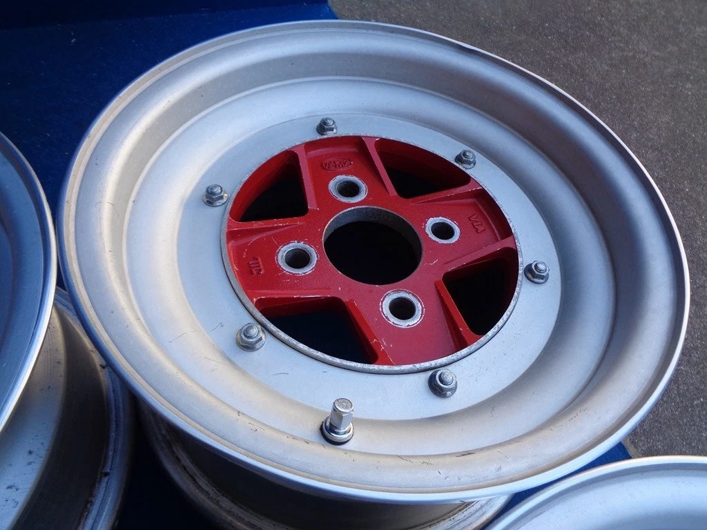 JDM Rare SSR MK-II 7J/+11 PCD 110 M12x1.5 with dedicated rock nuts 4-b No Tires - Image 7