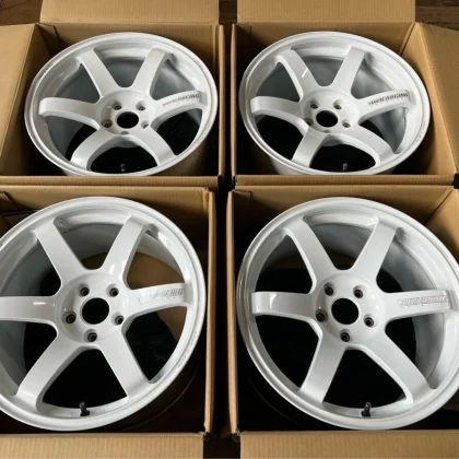 JDM Delivery: Garinone RAYS TE37 18-inch 10J +35 114.3/5 R32 R33 R34 R No Tires