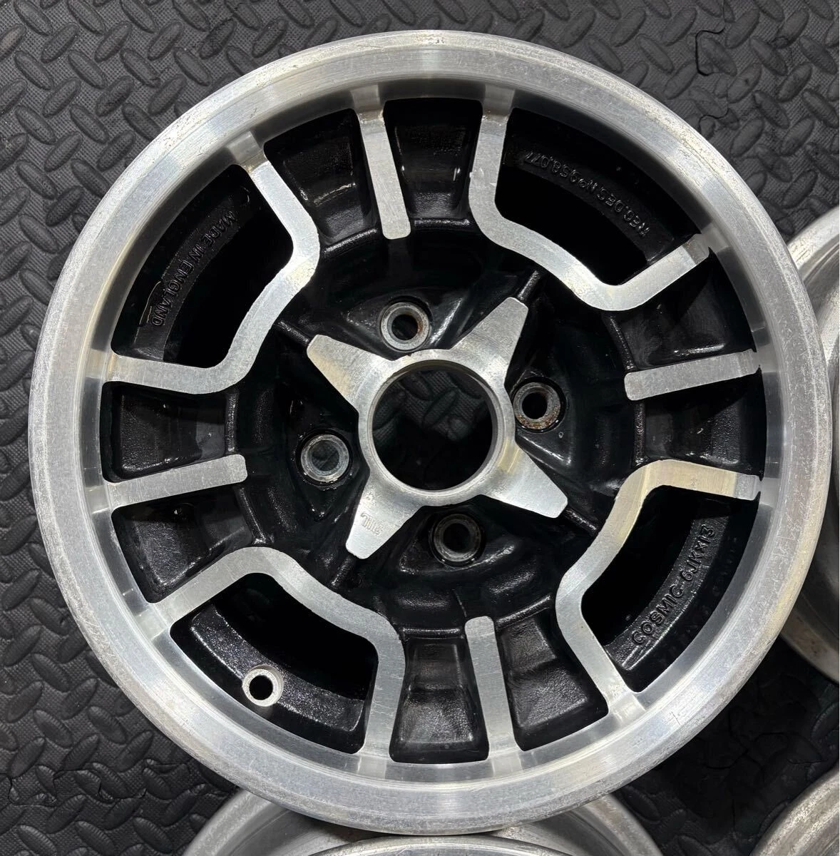 JDM Ku25/1129 Go COSMIC Cosmic 13 Wheel 6J No Tires - Image 4