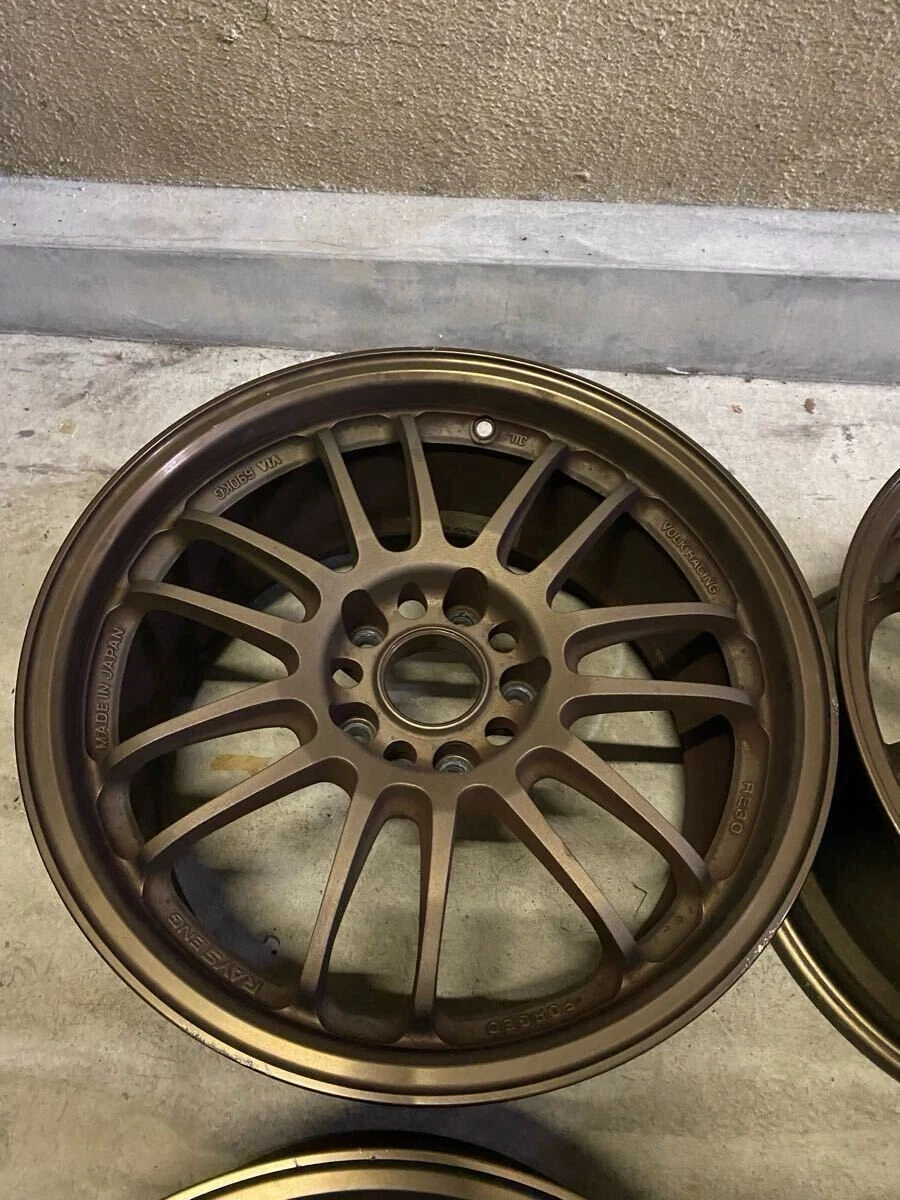 JDM RAYS Volk Racing RE30 Mitsubishi Lancer Evolution CT9A CP9A No Tires - Image 2