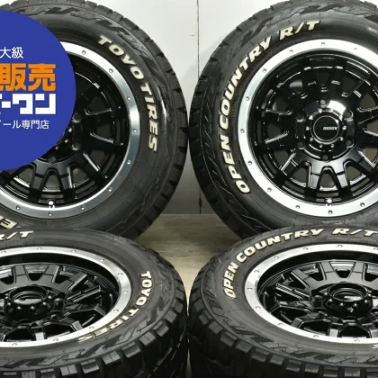 JDM Used Essex 4-Book Set 166.5J x 16 +38 PCD 139.7 215/65R16C 109/107 No Tires
