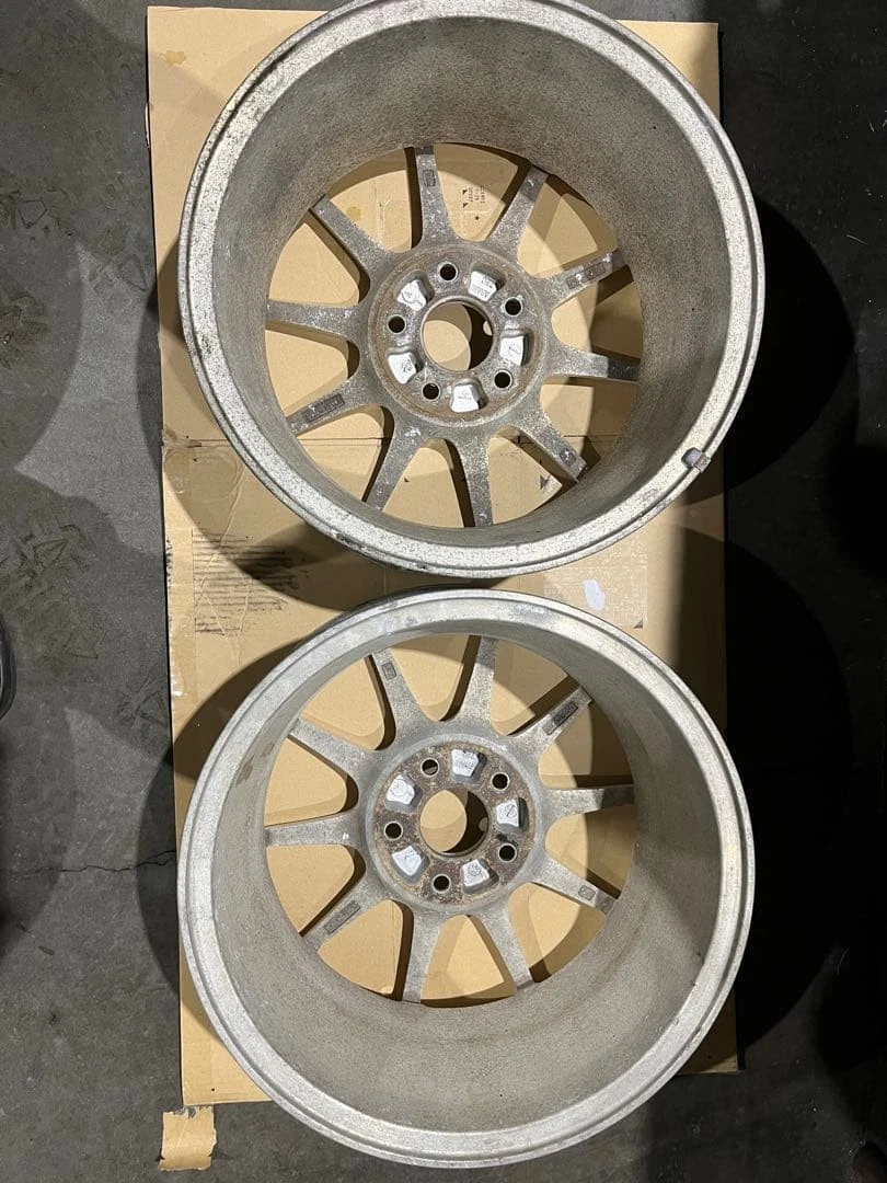 JDM DC2 Integra Type R genuine wheels 98 spec No Tires - Image 9