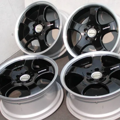 JDM Rare size Carlson 1/5 8.5J+40 112-5H Mercedes-Benz W124 500E Audi No Tires