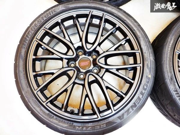 JDM SUBARU Genuine VAB WRX STI late model final model 188.5J +55 5-114 No Tires - Image 2