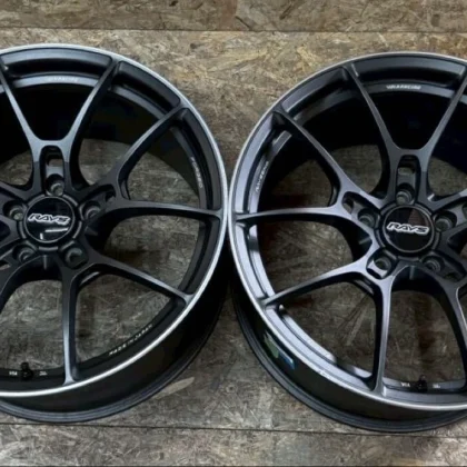 JDM Rare RAYS Volk Racing G025 1910J+34 PCD120 5-hole 5H BMW F87 M2 F8 No Tires