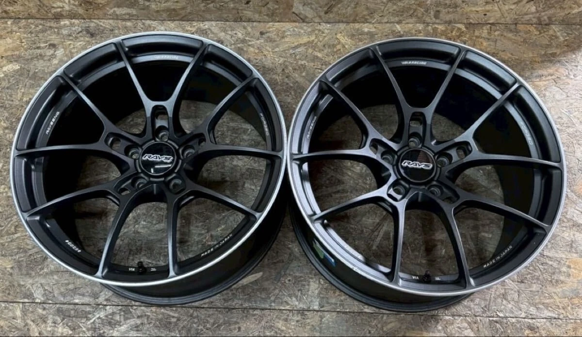 JDM Rare RAYS Volk Racing G025 1910J+34 PCD120 5-hole 5H BMW F87 M2 F8 No Tires