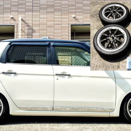 JDM Book item Watanabe NEW RS8 165/50-16 tires made from 16BS with POT No Tires