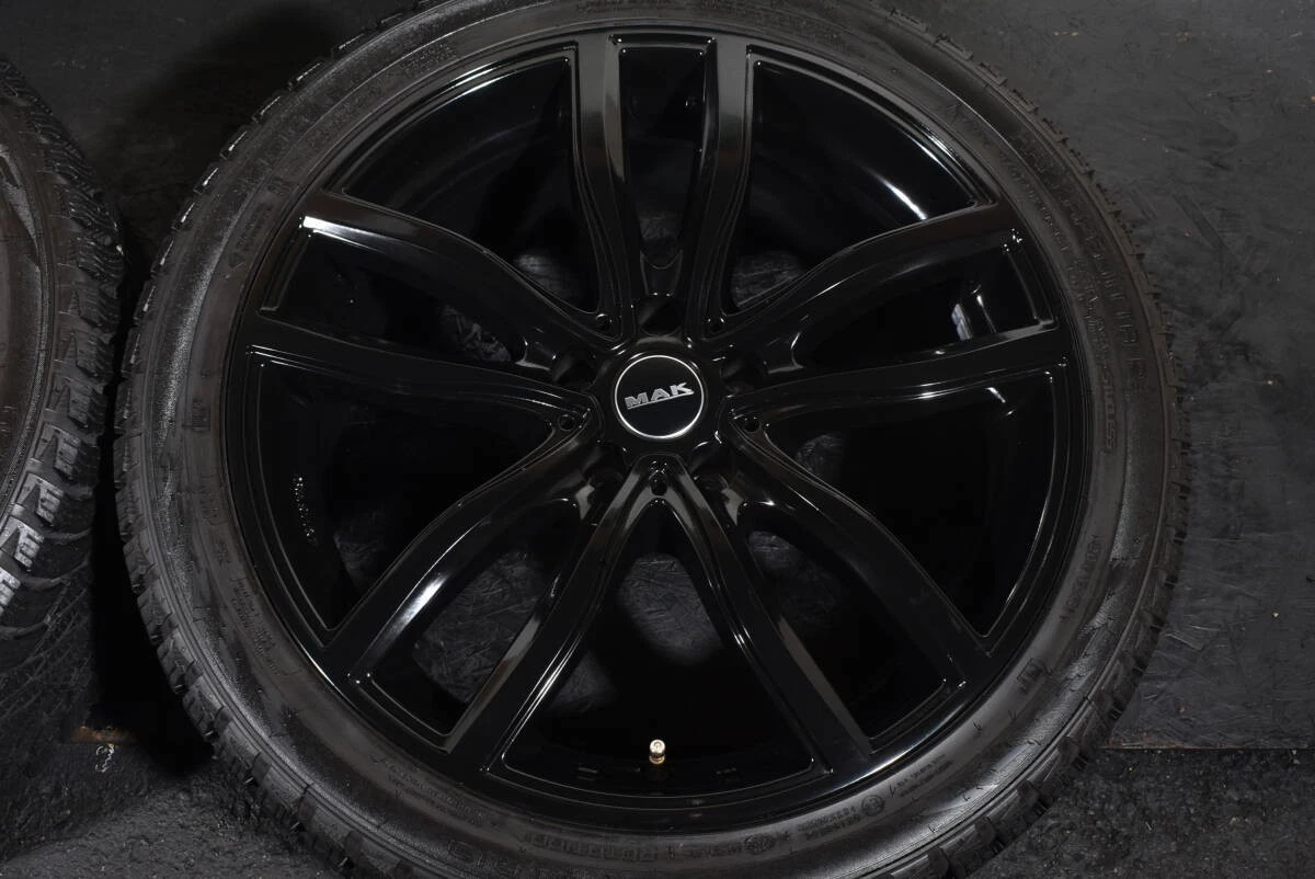 JDM Abe Shokai MAK FAHR 19-inch wheels with 112 PCD 8J +30 offset. Nok No Tires - Image 5