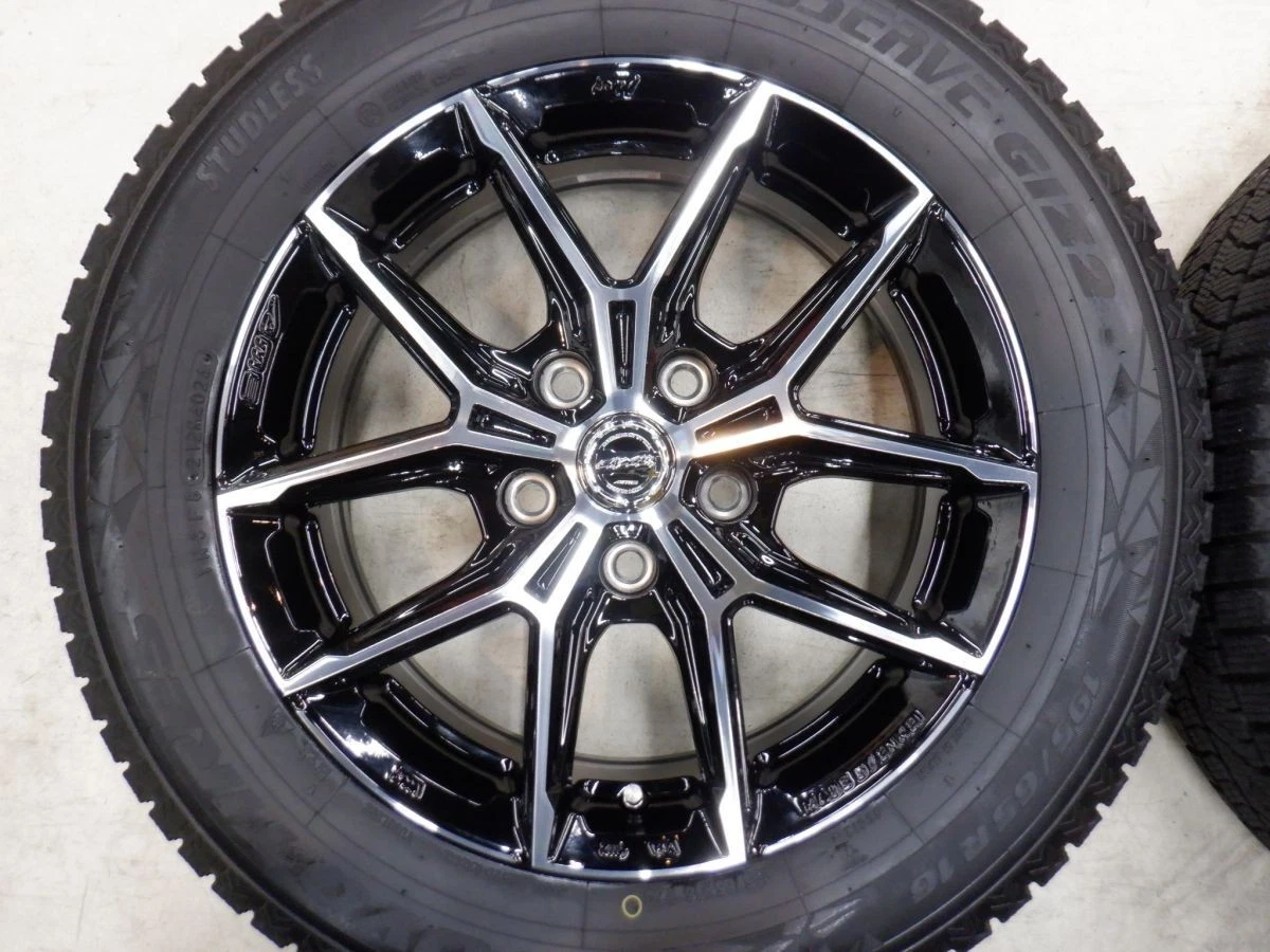 JDM S Delivery 24 years almost new AME Smack M1 16 5H114.3 6J+45 Toyo No Tires - Image 4