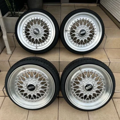 JDM BBS RS003 167J +25 PCD100 4H hub diameter 57 original West German No Tires