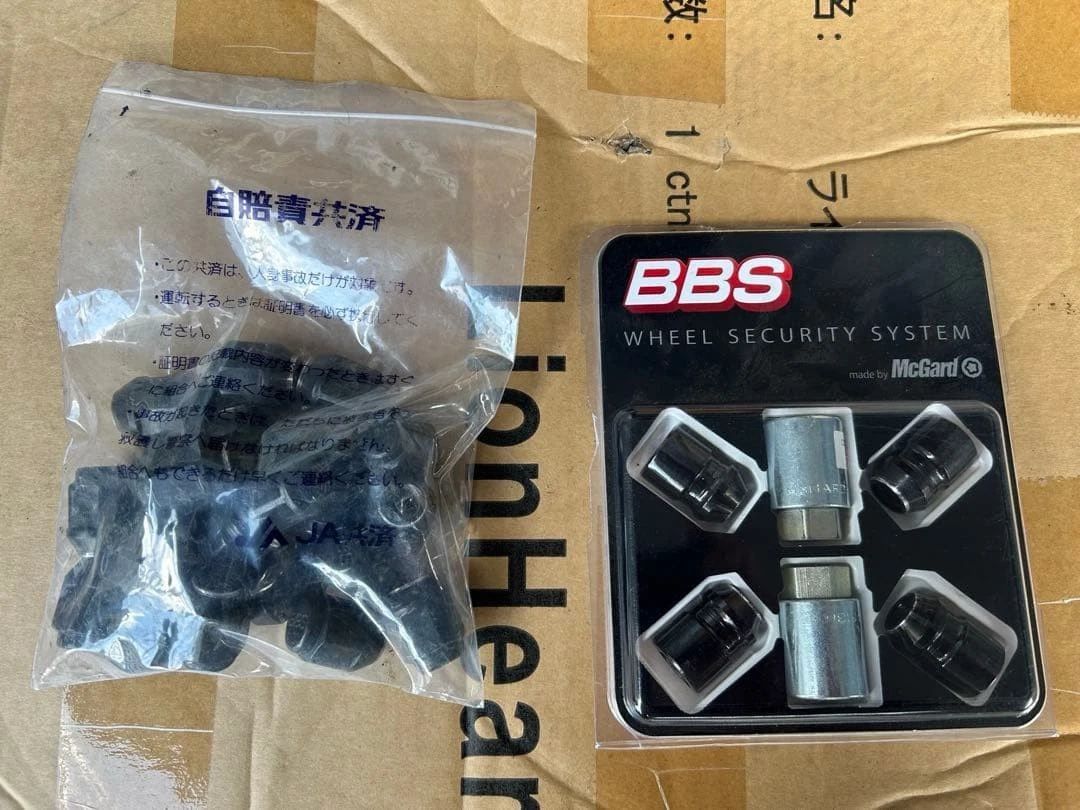 JDM ⭐︎BBS RG 735 forging FORGED wheels with special nuts⭐︎ No Tires - Image 8