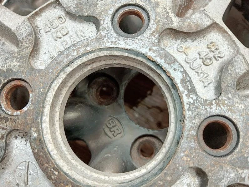 JDM BR Roadster Levin Civic Winter 185/60R14 Black Racing Tires No Tires - Image 12