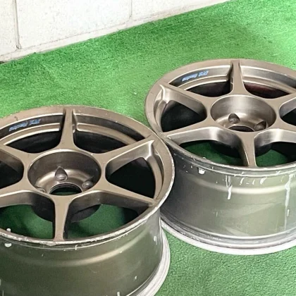 JDM Rare Item Bar D Club P1 Racing 17in 9J +37 114.3 2Book Silvia 180s No Tires