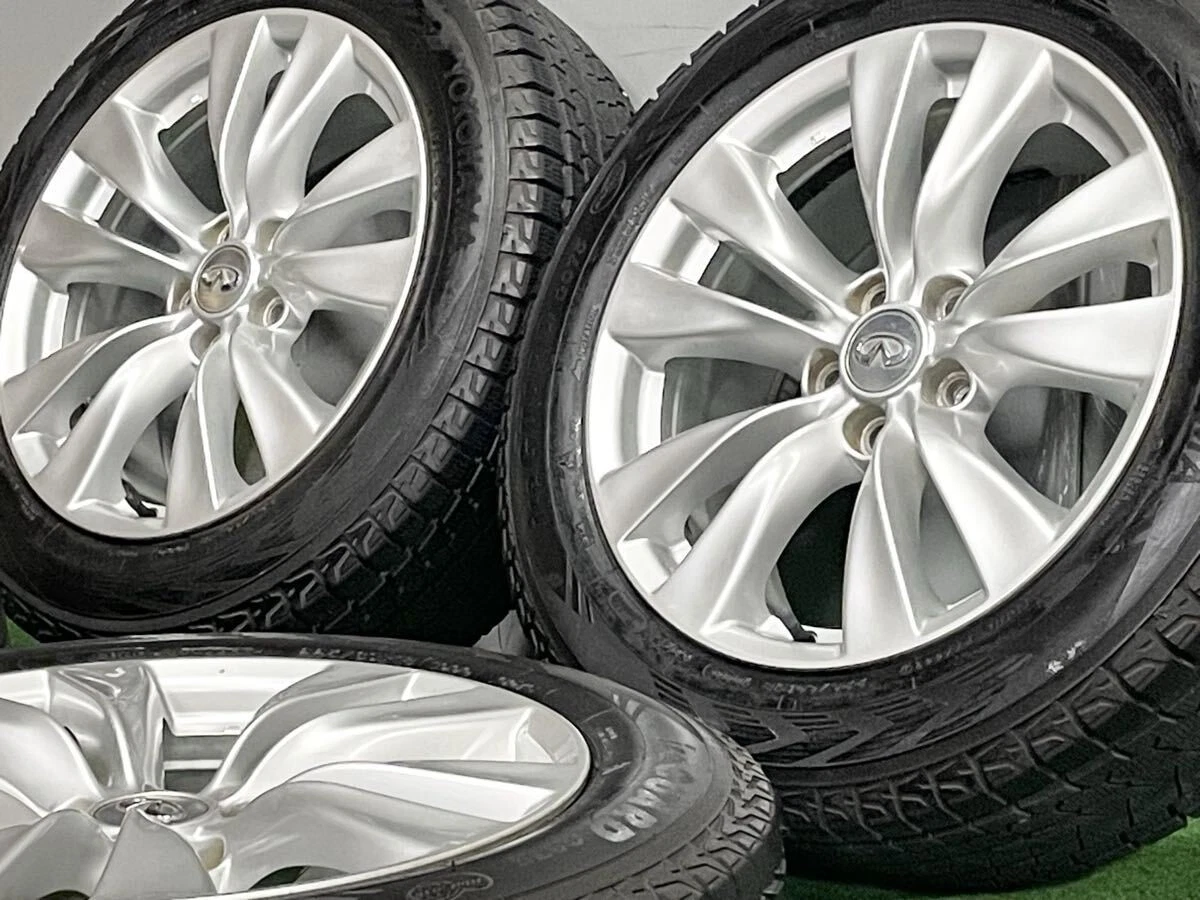 JDM Slightly Grooved Studless Tires Nissan Y51 Fuga OEM 18-inch 8J +43 No Tires - Image 2