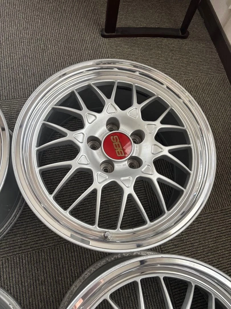 JDM Out of print indoor storage RX-7 FD3S BBS 17 Mazda genuine forging No Tires - Image 3