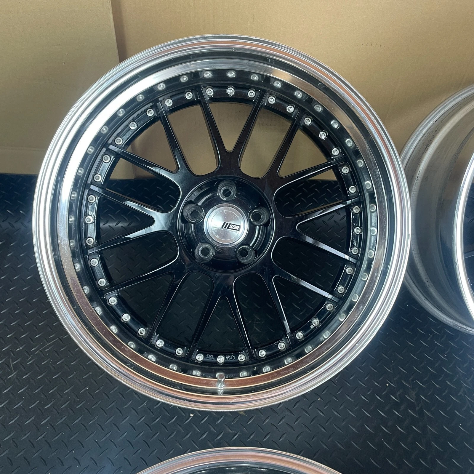 JDM SSR MS1 4Wheels no tires 20x9.5+22 MD 10.5+10 MD 5x114.3 BL - Image 6