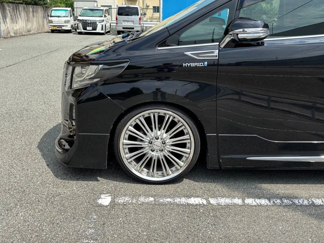 JDM WALD Renovatio 22 tire/wheel set No Tires - Image 2