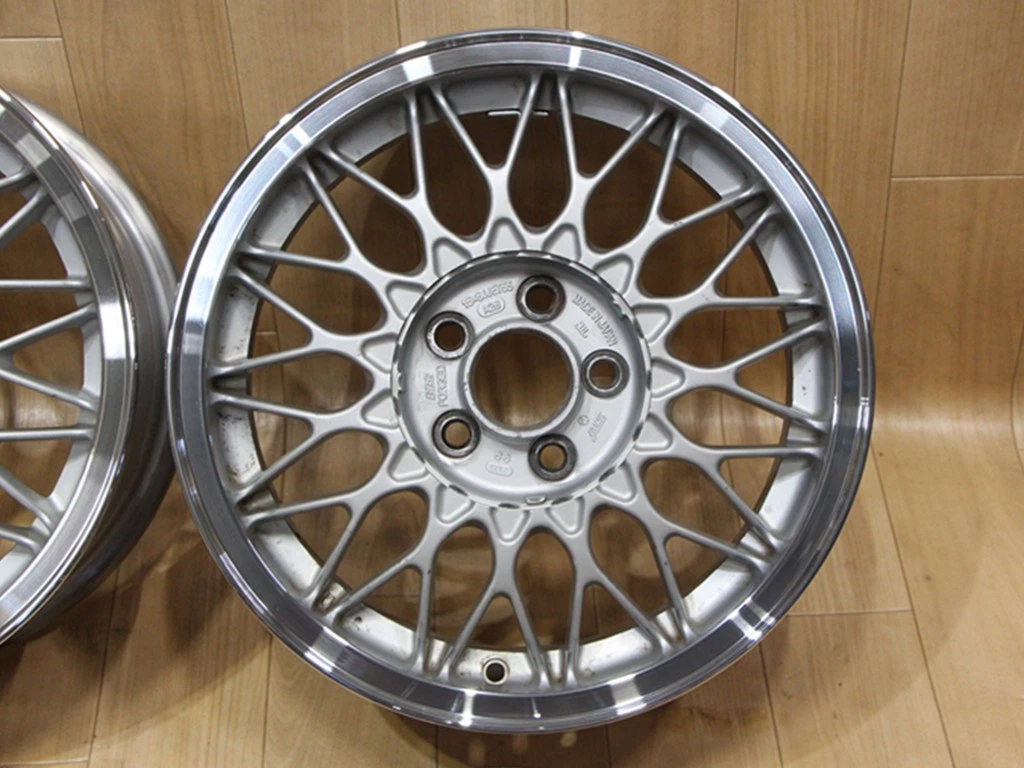 JDM B189 lightweight forging BBS Subaru genuine STI option 15x6J+55 PC No Tires - Image 3