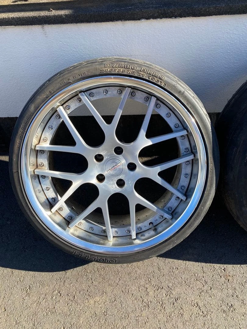 JDM HYPER FORGED HF-C7 21-inch No Tires - Image 4