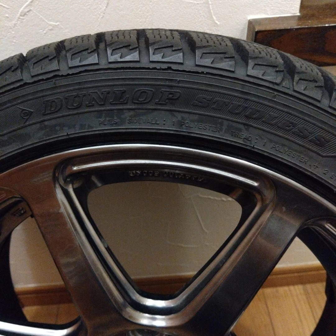 JDM WORK EMOTION 15T7R Wheel and Tire Set 4-Hole No Tires - Image 6