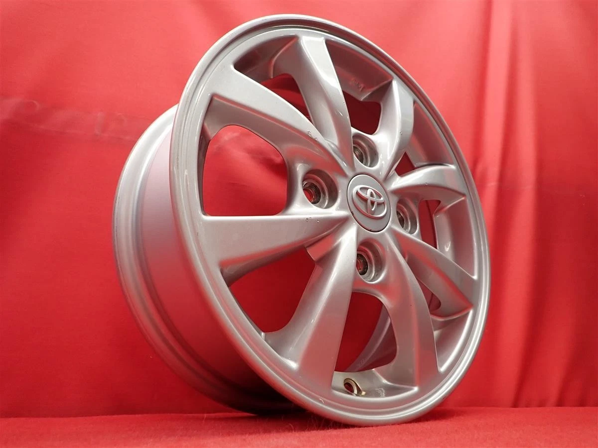 JDM Rare used genuine Toyota Avanza F650 wheels 4Book 5J 14PCD114.3 4x No Tires - Image 2