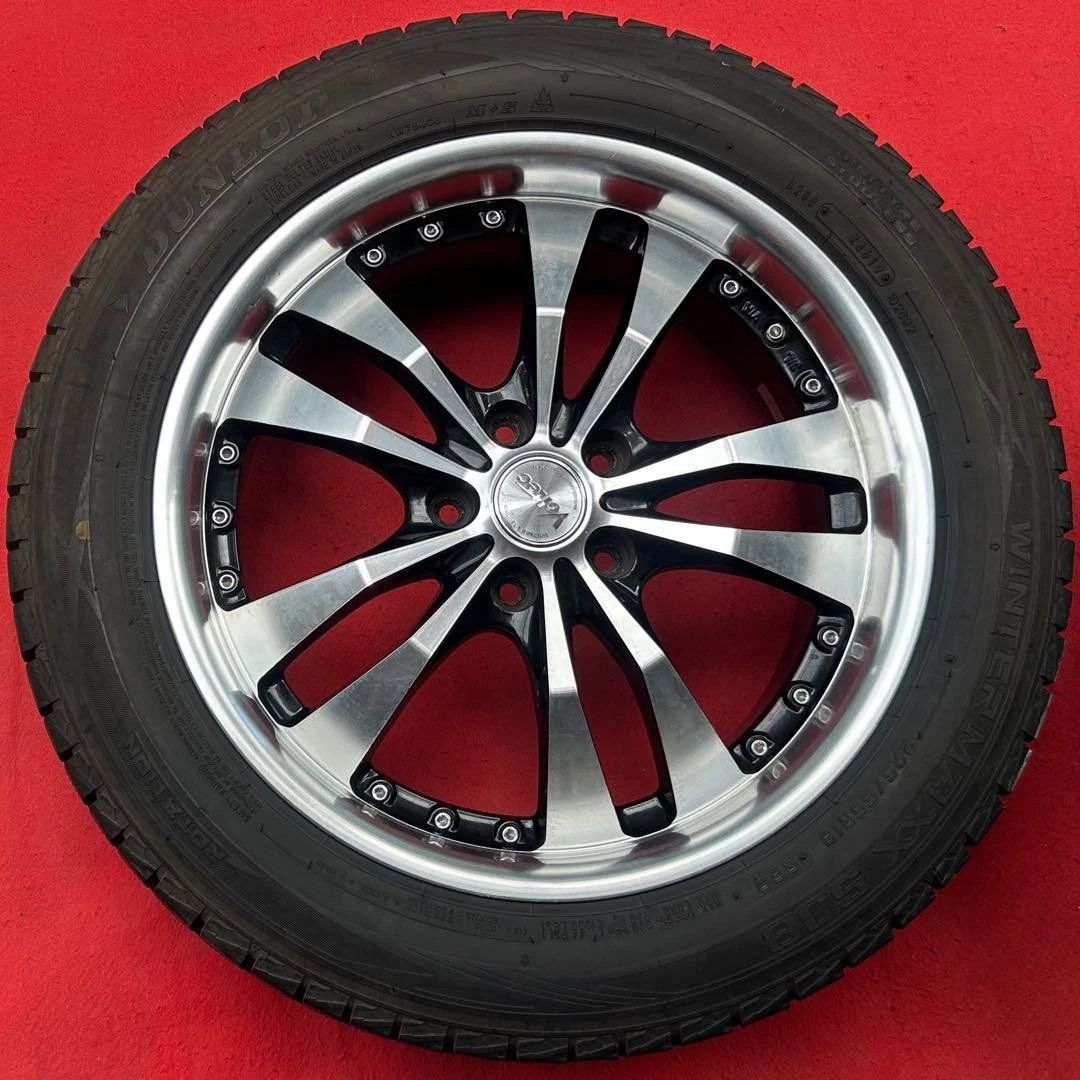 JDM 85% grooved BEST VOLTEC 18 inch x 7.5J +48 No Tires - Image 4